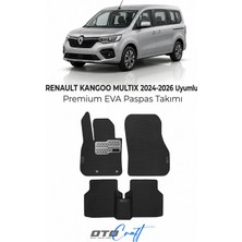 Otocraft Renault Kangoo Multix (2024-2026) Araca Özel 3D Havuzlu Eva Oto Paspas Full Set 5 Parça