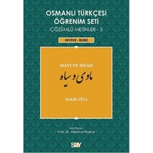 Say Osmanlı Türkçesi Öğrenim Seti 5 / Mavi ve Siyah