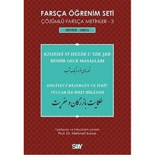 Say Farsça Öğrenim Seti / Çözümlü Farsça Metinler -3 / Seviye-Orta