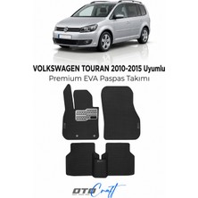 Otocraft Volkswagen Touran (2010-2015) Araca Özel 3D Havuzlu Eva Oto Paspas Full Set 5 Parça