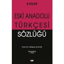 Say Eski Anadolu Türkçesi Sözlüğü