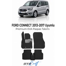 Otocraft Ford Connect (2013-2017) Araca Özel 3D Havuzlu Eva Oto Paspas Full Set 5 Parça