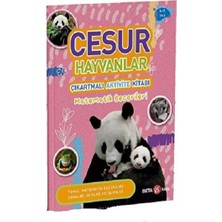 Beta Kids Cesur Hayvanlar Çıkartmalı Aktivite Kitabı Matematik Becerileri