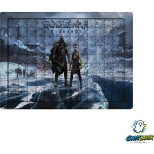 Ghostbastır Design God Of War 99 Parça Ayaklı Puzzle – Dekoratif Çocuk Yapbozu 0270