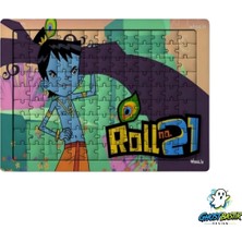 Ghostbastır Design ROLL21 99 Parça Ayaklı Puzzle – Dekoratif Çocuk Yapbozu 0273