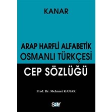 Say Arap Harfli Alfabetik Osmanlı Türkçesi Cep Sözlüğü