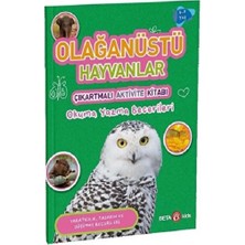 Beta Kids Olağanüstü Hayvanlar Çıkartmalı Aktivite Kitabı Okuma Yazma Becerileri