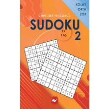 Beyaz Balina Yayınları Oyun, Zeka ve  Eğlence- Sudoku 2 Kolay, Orta, Zor 9+ Yaş