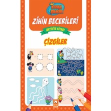 Eksik Parça Yayınları Çizgiler-Zihin Becerileri Aktivite Kitabı