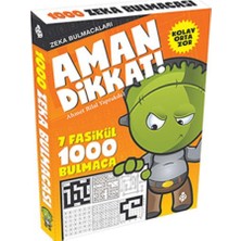 Uğurböceği Yayınları Aman Dikkat! - Zeka Bulmacaları 7 Fasikül - 1000 Bulmaca