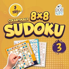 Potikare Yayıncılık 8x8 Çıkartmalı Sudoku 3