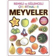 Parıltı Yayınları Renkli ve Eğlenceli Çıkartmalar - Meyveler (Fruits)
