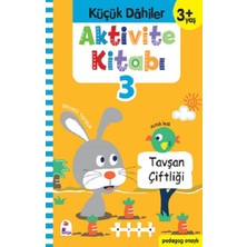 İndigo Kitap Küçük Dahiler Aktivite Kitabı 3 – 3+ Yaş (Pedagog Onaylı)