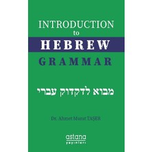 Astana Yayınları Introduction To Hebrew Grammar