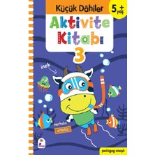İndigo Kitap Küçük Dahiler Aktivite Kitabı 3 – 5+ Yaş (Pedagog Onaylı)