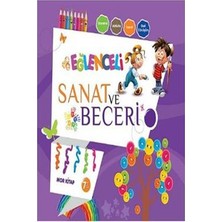 Parıltı Yayınları Eğlenceli Sanat ve Beceri Mor Kitap (7 Yaş)