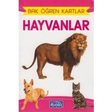 Parıltı Yayınları Bak Öğren Kartlar -  Hayvanlar