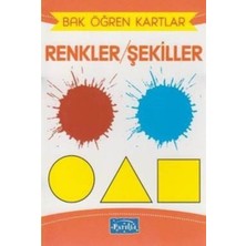 Parıltı Yayınları Bak Öğren Kartlar - Renkler Şekiller