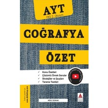 Delta Kültür Yayınevi Ayt Coğrafya Özet (Yks 2. Oturum)