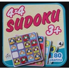 Potikare Yayıncılık 4 x 4 Sudoku – 4 (3 Yaş +)