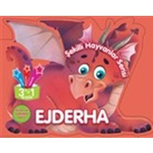 Parıltı Yayınları Şekilli Hayvanlar Serisi: Ejderha