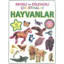 Parıltı Yayınları Renkli ve Eğlenceli Çıkartmalar - Hayvanlar (Animals)