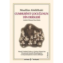 Kaynak Yayınları Cumhuriyet Çocuğunun Din Dersleri