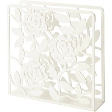 IKEA Lıksıdıg Beyaz 16X16 cm Peçetelik