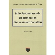 Milo Savunmasında Değişmeceler Söz ve Anlam Sanatl