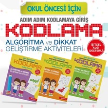 Dikkat Atölyesi Yayınları Okul Öncesi Adım Adım Kodlamaya Giriş Seti