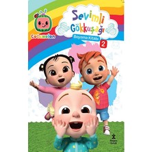 Doğan Çocuk Cocomelon Sevimli Gökkuşağı Boyama Kitabı 2