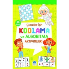 Martı Çocuk Yayınları Çocuklar Için Kodlama ve Algoritma Aktiviteleri - Yeşil