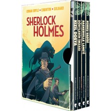 Domingo Yayınevi Sherlock Holmes Özel Kutulu Set (4 Kitap Takım)