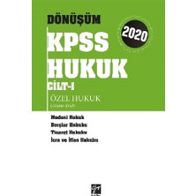 Gazi Kitabevi Dönüşüm Kpss Hukuk Cilt I Özel Hukuk Çalışma Kitabı