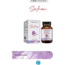 TABVITAMINS Safran 50 Mg 30 Kapsül Türkiye Menşeli Kapsül İçerik Bilgisi ile Zengin