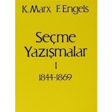 Sol Yayınları Seçme Yazışmalar /1 (1844-1869)