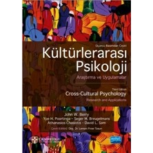 Nobel Akademik Yayıncılık Kültürlerarası Psikoloji - Araştırma ve Uygulamalar - Cross-Cultural Psychology - Research And Applications - Cambrıdge