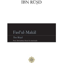 İLAV Faslu’l-Makal
