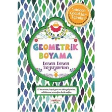 Yediveren Çocuk Geometrik Boyama - Desen Desen Boyuyorum