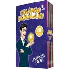 Yediveren Çocuk Bilimin Dehaları Set (10 Kitap Takım)