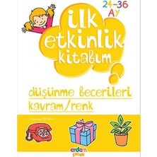 Erdem Yayınları Ilk Etkinlik Kitabım: Düşünme Becerileri Kavram / Renk