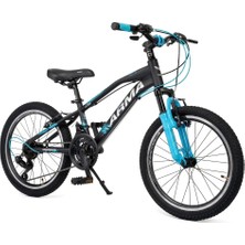 Tommybike 20 Jant Vitesli Çocuk Bisikleti 21 Vitesli Mavi Renk 6-10 Yaş İçin