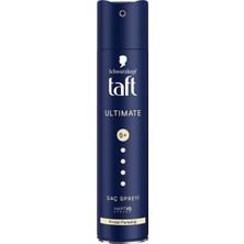 Taft Ultimate Saç Spreyi 250 ml (8'li Paket)
