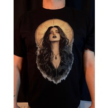 Gothic Girl Siyah Tshirt