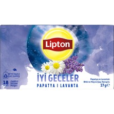 Lipton Iyi Geceler Papatya & Lavantalı Bitki Çayı 18'li 27 G (7'li Paket)