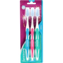 Watsons Spiral Diş Fırçası Orta 3'lü (7'li Paket)
