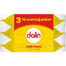 Dalin Islak Mendil Cep 3X15'LI (8'li Paket)