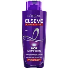 Elseve Turunculaşma Karşıtı Mor Şampuan 200 ml (8'li Paket)