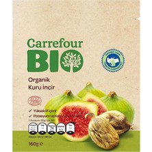 CarrefourSA Carrefour Bio Organik Incir Kurusu 160 G (8'li Paket)