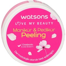 Watsons Quick Manicure & Pedicure Peeling 150 ml (8'li Paket)